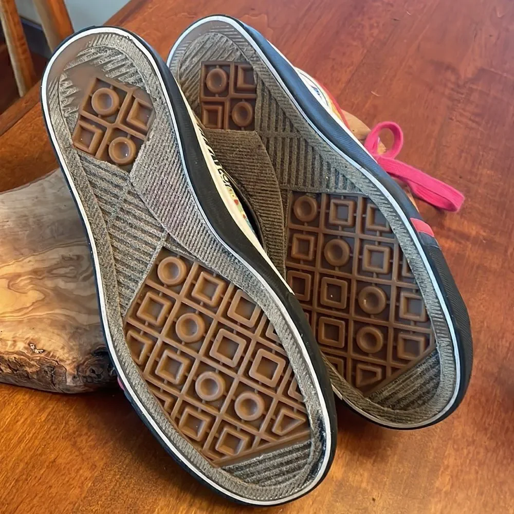 Men's Custom Pro Keds High Top Sneakers - Size 6